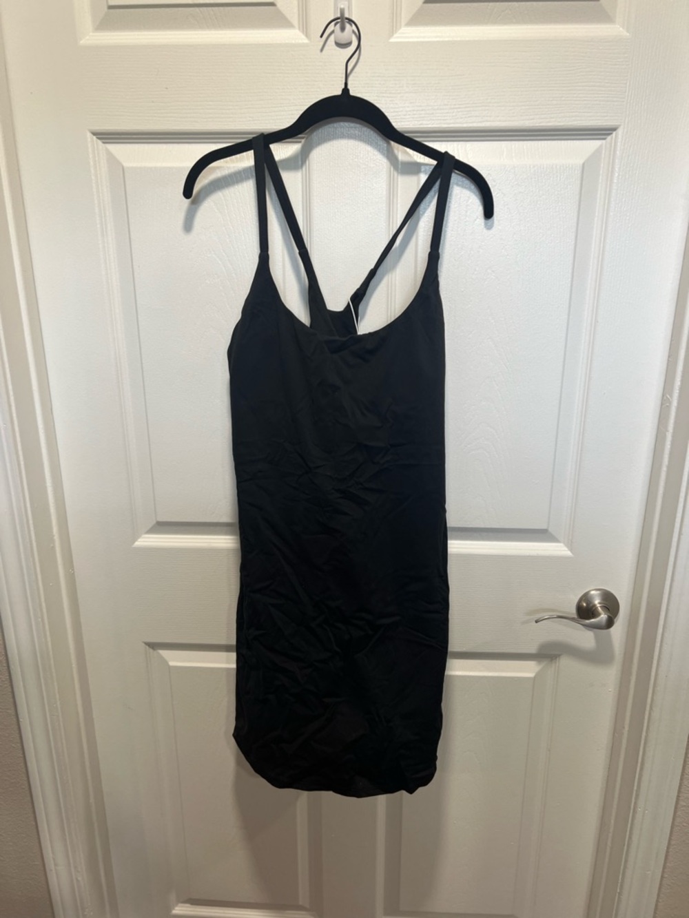 NWT HALARA Softlyzero Backless Active Dress Easy Peezy Built-In Shorts